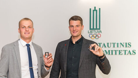 Rolandas Ma&scaron;činskas ir Saulius Ritteris