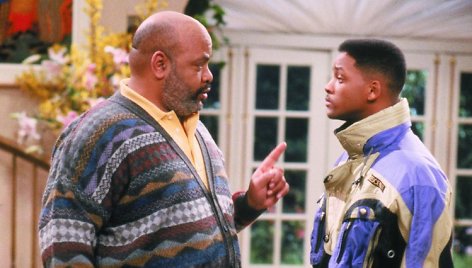 Jamesas Avery ir Willas Smithas seriale „The Fresh Prince of Beal-Air“