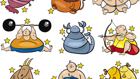 Linksmai nusiteikę Zodiako ženklai