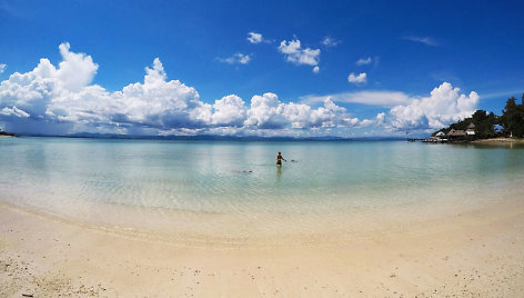 Maudynės Koh Talu saloje