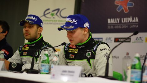 &bdquo;Rally Liepaja&ldquo; spaudos konferencija