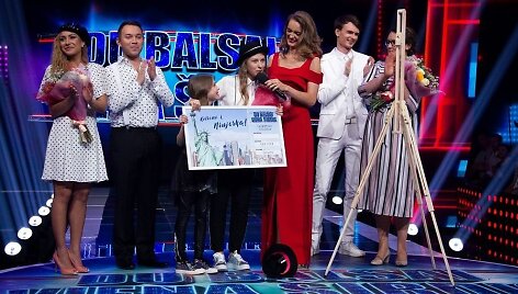 &bdquo;Du balsai &ndash; viena &scaron;irdis&ldquo; nugalėtojos &ndash; sesutės Sofija ir Kleopatra Vasilevskytės. 