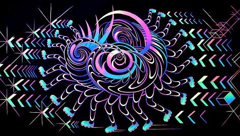 \&bdquo;Candydelic\&ldquo; / Artistės Beatričes Varnaitės nuotr.