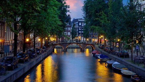 Vakaras Amsterdame