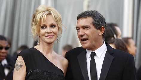 Melanie Griffith ir Antonio Banderasas