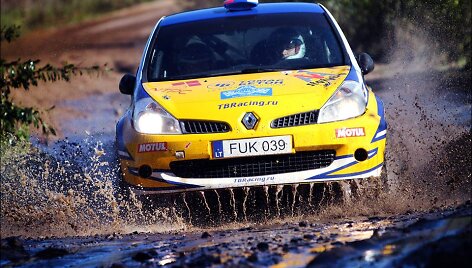 Gintauto &Scaron;lepiko ir Audriaus Pivoro ekipažas