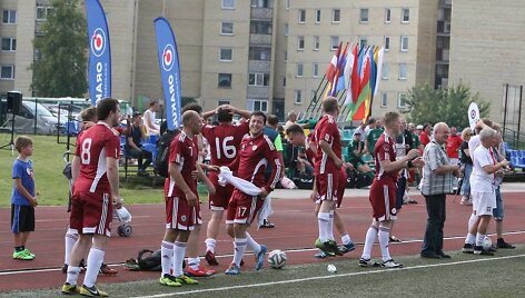 Tarptautinis žurnalistų futbolo turnyras Druskininkuose