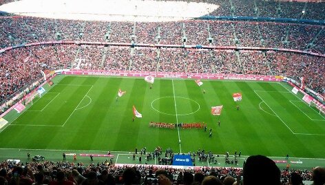 Lietuviai stebėjo varžybas, kuriose susitiko futbolo klubai &bdquo;Bayern&ldquo; ir &bdquo;Stutgart&ldquo;