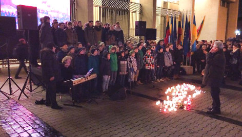 Choristų atliekama daina