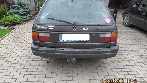Girto kelių erelio &bdquo;VW Passat&ldquo;