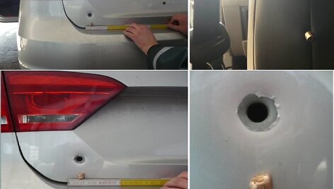 &bdquo;VW Passat&ldquo; perskrodė kulka