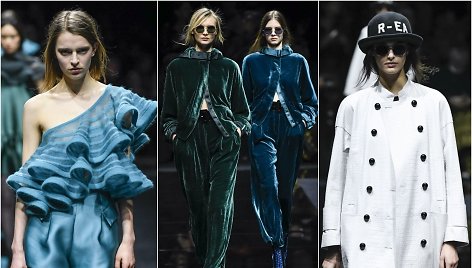 „Emporio Armani“ 2020–2021 m. rudens ir žiemos kolekcijos modeliai