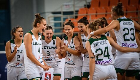 Justė Jocytė ir Lietuvos merginų (iki 18 metų) rinktinė pranoko &Scaron;vediją.