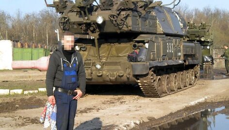 Rusijos pajėgų mechaniko 2013 metais padaryta &bdquo;Buk 332&ldquo; nuotrauka 
