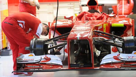 &bdquo;Ferrari&ldquo; komandos F-1 bolidas