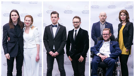Saulius Baradinskas ir Beata Ti&scaron;kevič, Darius Matas ir Dominykas Vaitiekūnas, Justas Džiugelis 