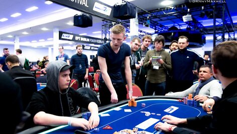 Lemtinga Vlado Tama&scaron;ausko partija / pokerstarsblog.com nuotr.