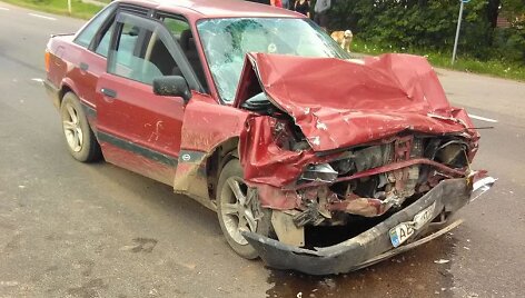 Avarija kelyje Alytus&ndash;Simnas&ndash;Kalvarija