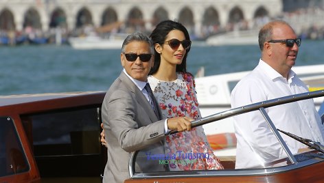 George'as Clooney ir Amal Alamuddin 