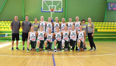  Lietuvos merginų  jaunių (U-18) krep&scaron;inio rinktinė
