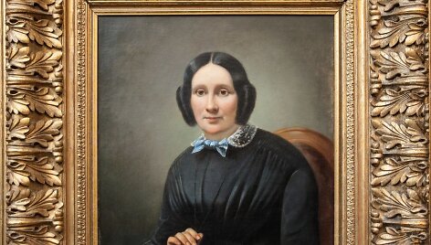 Napoleonas Ylakevičius &bdquo;Moters portretas&ldquo;, 1852 m.
