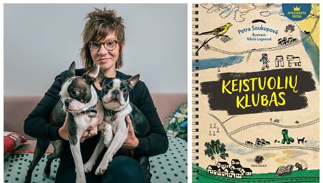 Petra Soukupov&aacute; ir knyga &bdquo;Keistuolių klubas&ldquo;