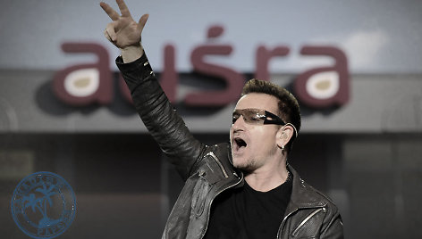 U2 lyderis Bono jau dešimtmetį slapta investuoja į Utenoje esantį prekybos centrą „Aušra“