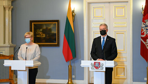 Prezidento susitikimas su paskirtąja Ministre Pirmininke Ingrida &Scaron;imonyte