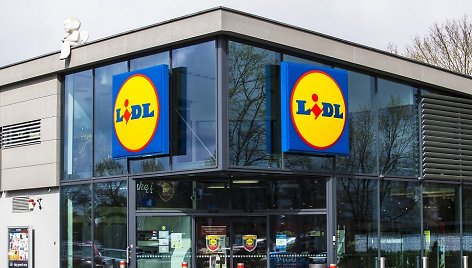 Lidl parduotuvė