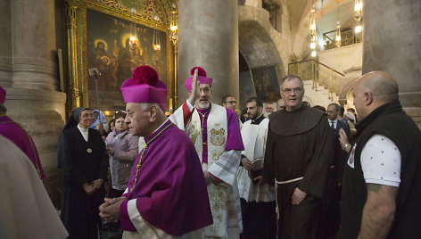 Velykos Jeruzalės Kristaus kapo bažnyčioje