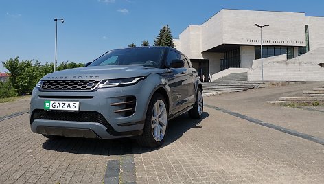 „Range Rover Evoque“ bandymai