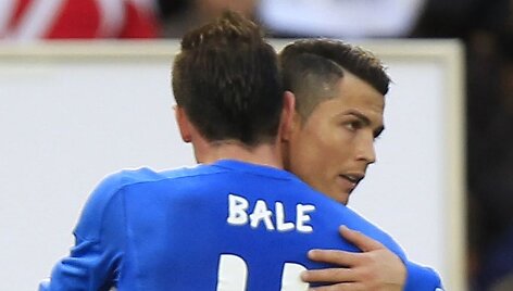Cristiano Ronaldo ir Garethas Bale'as