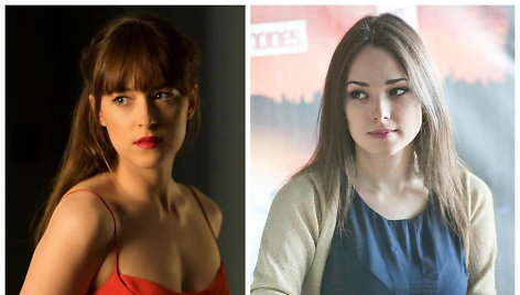 Dakota Johnson filme „Penkiasdešimt tamsesnių atspalvių“ ir Rita Žliobaitė