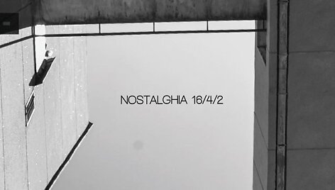 Renginio &bdquo;Nostalghia&rdquo; plakatas
