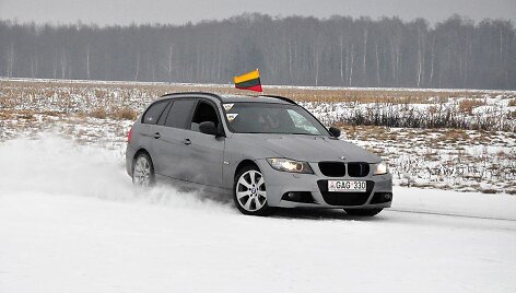 Varžybų akimirka