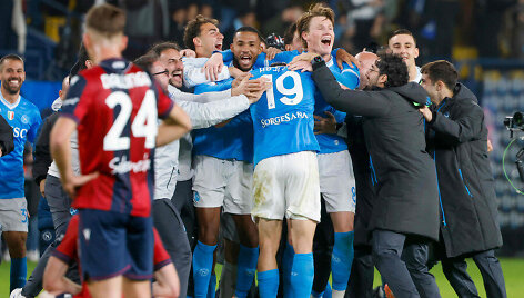 &bdquo;Napoli&ldquo; laimėjo Italijos Supertaurę