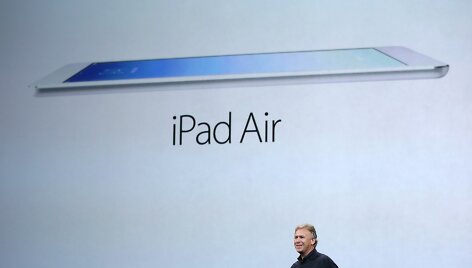 &bdquo;Apple&ldquo; viceprezidentas Philipas W.Schilleris pristato &bdquo;iPad Air&ldquo;