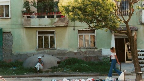 Bunkeris Albanijos gyvenamajame rajone