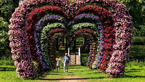 Gėlių festivalis Pakruojo dvare