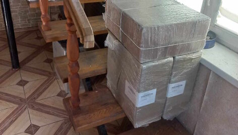 Sodo namelyje Tauragės rajone &ndash; kontrabandos sandėlis