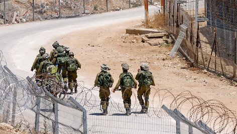 Izraelio kariai Sirijoje  / JALAA MAREY / AFP