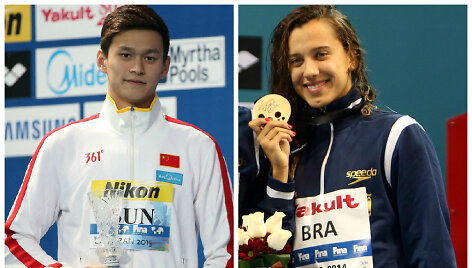 Sun Yangas ir Larissa Oliveira