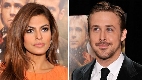 Eva Mendes ir Ryanas Goslingas