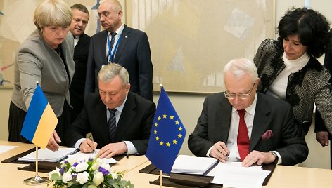 Užsienio žurnalistams įdomiausia nuotrauka Lietuvos pirmininkavimo Europos Sąjungos (ES) Tarybai metu 