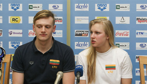 Giedrius Titenis ir Rūta Meilutytė