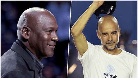 Michaelas Jordanas ir Pepas Guardiola