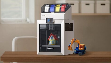 &bdquo;Qidi Q2&ldquo; 3D spausdintuvas su &bdquo;Qidi Box&ldquo; priedu