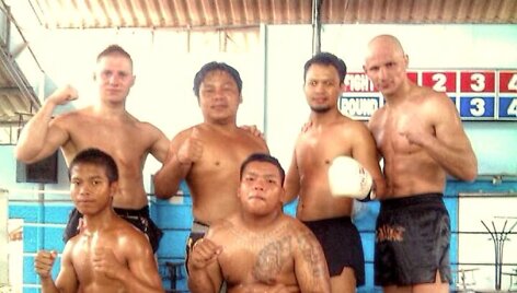 Lietuvos Muaythai atstovai Tailande