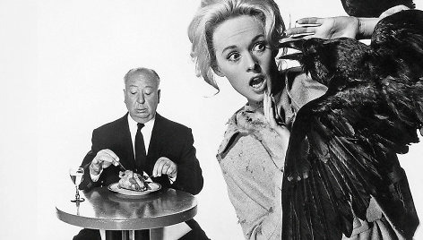 Ši fotografija intriguoja ne tik kaip „Paukščių“ reklama, bet ir kaip Alfredo Hitchcocko santykių su Tippi Hedren modelis, 1963-ieji