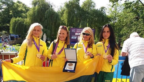 Živilė Vaiciukevičiūtė, Brigita Virbalytė, Kristina Saltanovič ir Monika Vaiciukevičiūtė